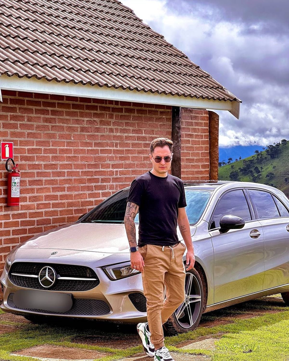 Publicação de Lucas Cordero no Instagram